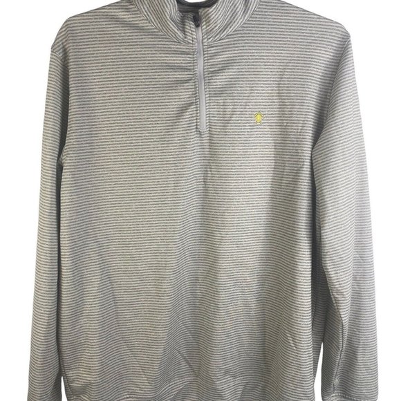 Simply Southern Other - Simply Southern Quarter Zip Sweater Men’s XL Prep Performance Pullover Grey